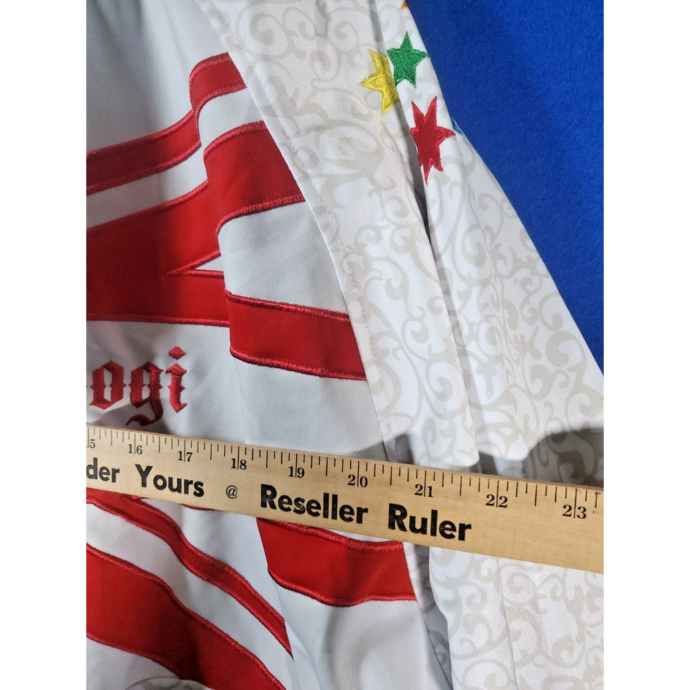 Vintage COOGI Track Jacket Mens Size 5XL White Union Jack British Flag Y2K - Picture 10 of 16